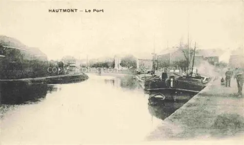 AK / Ansichtskarte Hautmont Avesnes-sur-Helpe 59 Nord Le Port