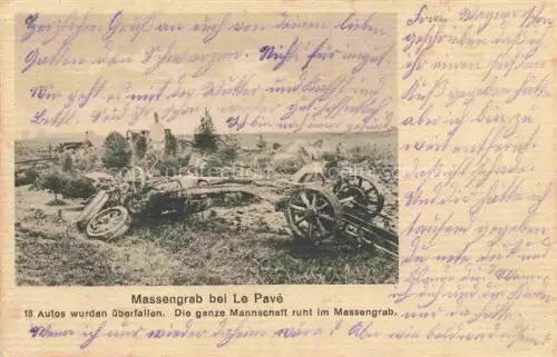 AK / Ansichtskarte Le Pave VERDUN 55 Meuse Massengrab