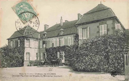 AK / Ansichtskarte Bazoches Clamecy 58 Nievre Nievre Chateau de Vaubau