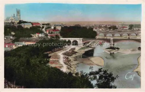 AK / Ansichtskarte NEVERS 58 Nievre Vue prise des Montapins