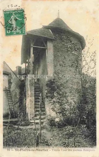 AK / Ansichtskarte St-Pierre-le-Moutier NEVERS 58 Nievre Vieille Tour des anciens Remparts