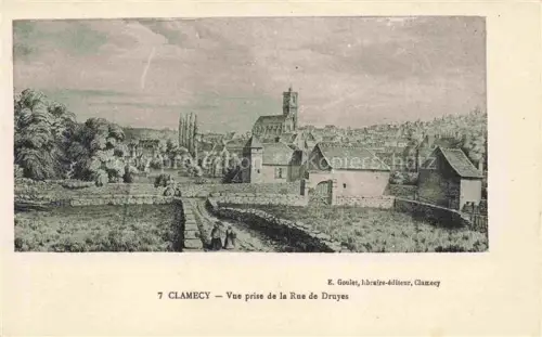 AK / Ansichtskarte CLAMECY 58 Nievre Rue de Druyes