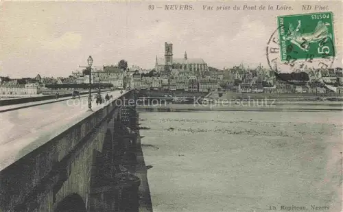 AK / Ansichtskarte NEVERS 58 Nievre Vue prise du Pont de la Loire