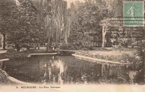 AK / Ansichtskarte MULHOUSE Muehlhausen 68 Haut-Rhin Le Parc Salvator