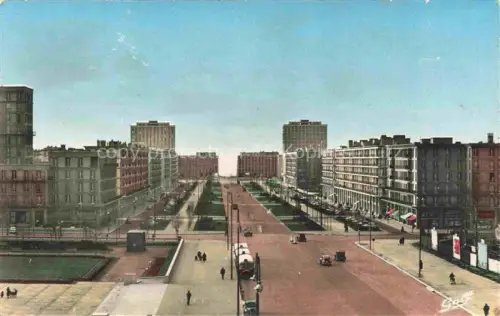 AK / Ansichtskarte LE HAVRE 76 Avenue Foch vers la Porte Oceane