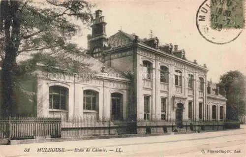 AK / Ansichtskarte MULHOUSE Muehlhausen 68 Haut-Rhin Ecole de Chimie
