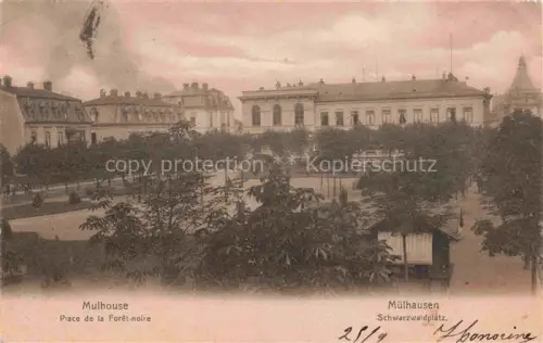 AK / Ansichtskarte MULHOUSE Muehlhausen 68 Haut-Rhin Place de la Foret noire