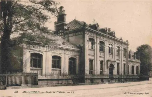 AK / Ansichtskarte MULHOUSE Muehlhausen 68 Haut-Rhin Ecole de Chimie