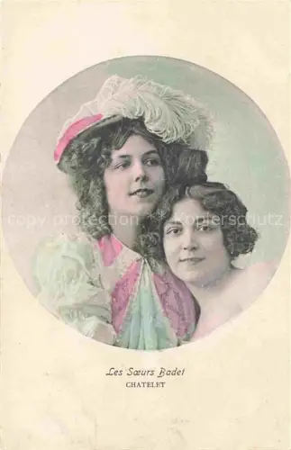 AK / Ansichtskarte CHATELET Belgie Les Soeurs Badet