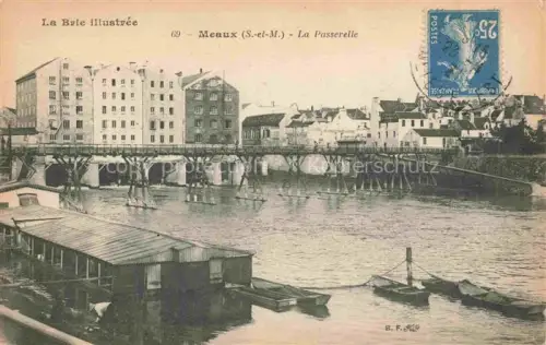 AK / Ansichtskarte MEAUX 77 Seine-et-Marne La Passerelle