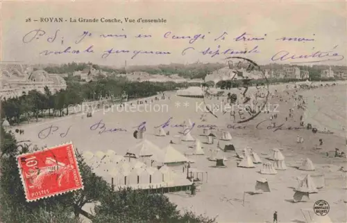 AK / Ansichtskarte ROYAN Poitiers-Charentes 17 Charente-Maritime La Grande Conche Vue d'ensemble