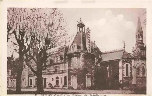 AK / Ansichtskarte Ballan-Mire TOURS 37 Indre-et-Loire Chateau de Bois Renault