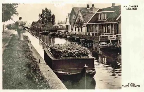 AK / Ansichtskarte Aalsmeer Noord-Holland NL Grachten