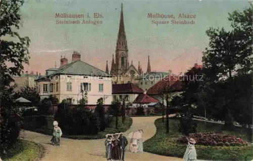 AK / Ansichtskarte MULHOUSE Muehlhausen 68 Haut-Rhin Steinbach Anlagen