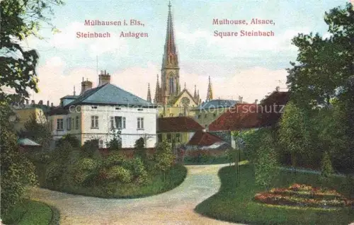 AK / Ansichtskarte MULHOUSE Muehlhausen 68 Haut-Rhin Steinbach Anlagen