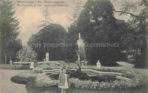 AK / Ansichtskarte MULHOUSE Muehlhausen 68 Haut-Rhin Jardin du Reservoir