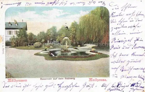 AK / Ansichtskarte MULHOUSE Muehlhausen 68 Haut-Rhin Reservoir auf dem Rebberg