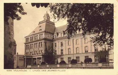 AK / Ansichtskarte MULHOUSE Muehlhausen 68 Haut-Rhin Lycee des Jeunes Filles