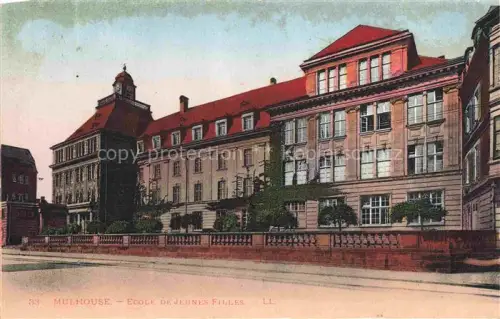 AK / Ansichtskarte MULHOUSE Muehlhausen 68 Haut-Rhin Ecole de Jeunes Filles