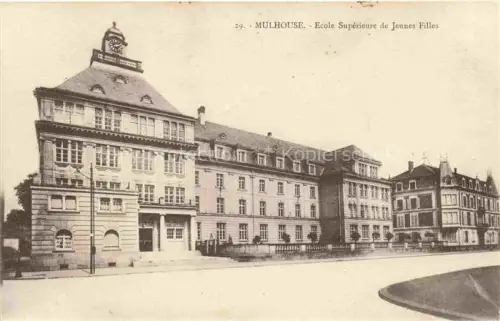 AK / Ansichtskarte MULHOUSE Muehlhausen 68 Haut-Rhin Ecole Superieure de Jeunes Filles