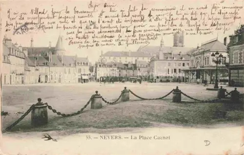 AK / Ansichtskarte NEVERS 58 Nievre La Place Carnot