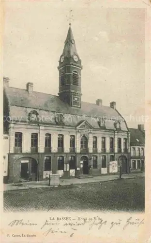 AK / Ansichtskarte LA BAssEE  LILLE 59 Nord Hotel de Ville