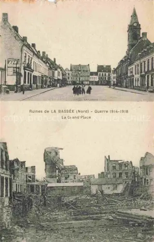 AK / Ansichtskarte LA BAssEE  LILLE 59 Nord La Grande Place