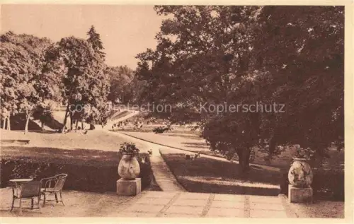 AK / Ansichtskarte Saint-Honore-les-Bains Le parc