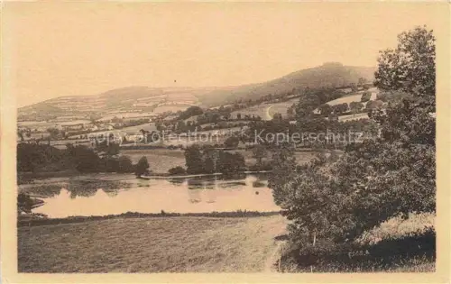 AK / Ansichtskarte St-Honore-les-Bains Chateau-Chinon 58 Nievre L Etang de Seu et la Vielle Montagne