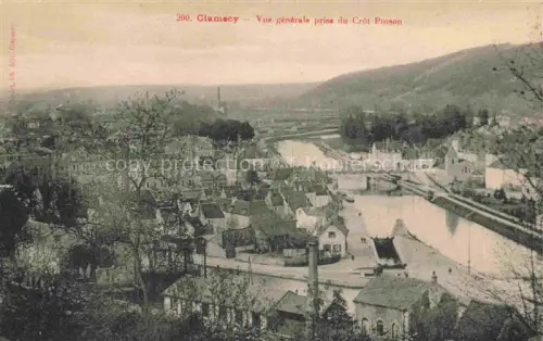 AK / Ansichtskarte CLAMECY 58 Nievre Crot Pinson panorama