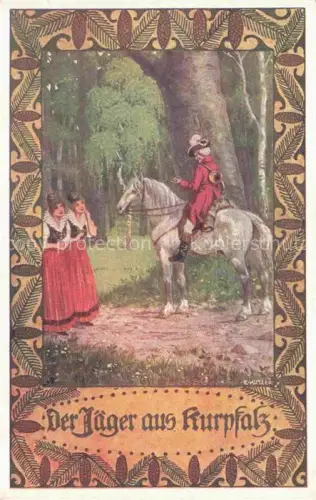 AK / Ansichtskarte VDA Volksliederkarte Nr.2 Verein Deutschtum Litho der Jaeger aus Kurpfalz 