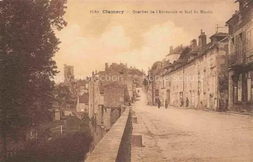 AK / Ansichtskarte CLAMECY 58 Nievre Quartier de Ahreuvoir bief du Montin