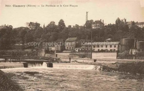 AK / Ansichtskarte CLAMECY 58 Nievre Le Perthuis et le Crot Pincon