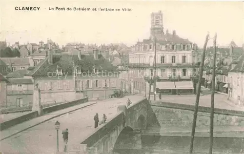 AK / Ansichtskarte CLAMECY 58 Nievre Pont de Betleem 