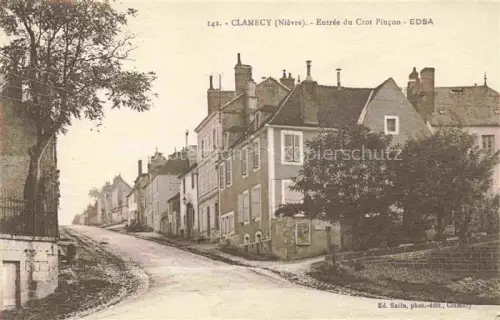 AK / Ansichtskarte CLAMECY 58 Nievre Entree du Crot Pincon