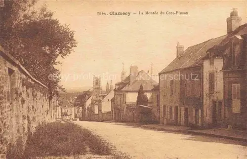 AK / Ansichtskarte CLAMECY 58 Nievre La Montee du Crot Pinson
