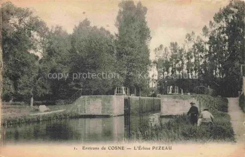 AK / Ansichtskarte COSNE -Cours-sur-Loire 58 Nievre L Eeluse Pezeau