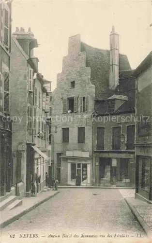 AK / Ansichtskarte NEVERS 58 Nievre Ansien Hotel des Monnaies rue des Recollets