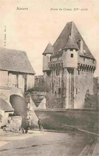 AK / Ansichtskarte NEVERS 58 Nievre Porte du Croux