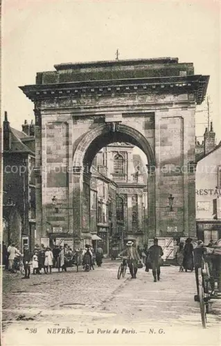 AK / Ansichtskarte NEVERS 58 Nievre La Porte de Paris