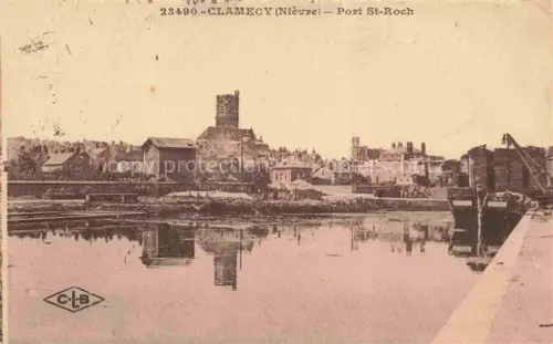 AK / Ansichtskarte CLAMECY 58 Nievre Port St. Roch