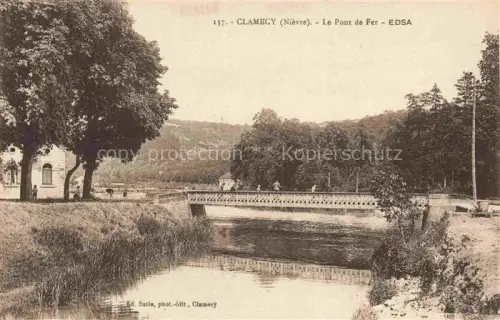 AK / Ansichtskarte CLAMECY 58 Nievre Le Pont de Fer