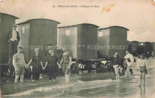 AK / Ansichtskarte Malo-les-Bains Dunkerque 59 Nord L Heure du Bain