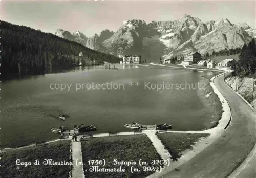 AK / Ansichtskarte Sorapis Lago di Misurina Cortina d Ampezzo IT Panorama Marmarole