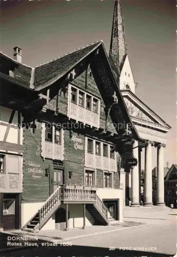 AK / Ansichtskarte Dornbirn Vorarlberg AT Rotes Haus