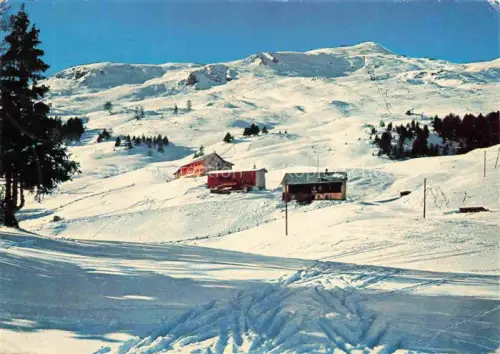 AK / Ansichtskarte Lenzerheidesee Lenzerheide GR mit Piz Scalettas
