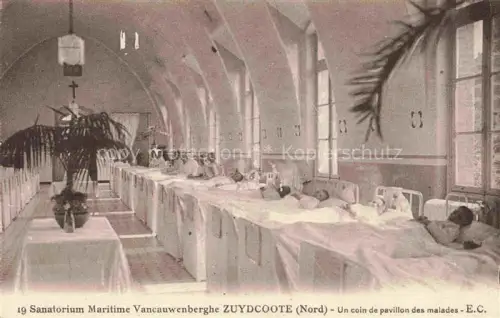 AK / Ansichtskarte Zuydcoote Dunkerque 59 Nord Sanatorium Martime Vancauwenberghe