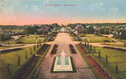 AK / Ansichtskarte Zuydcoote Dunkerque 59 Nord Allee Centrale