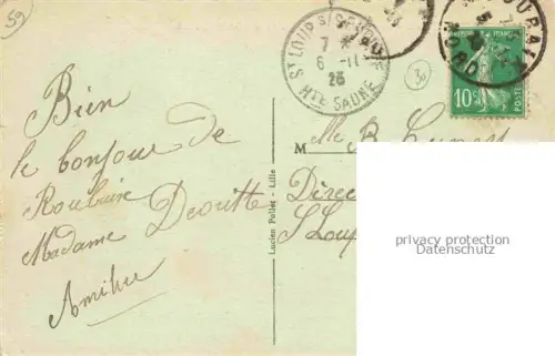 AK / Ansichtskarte ROUBAIX LILLE 59 Nord Grande Place Rue de la Gare 