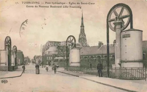 AK / Ansichtskarte TOURCOING LILLE 59 Nord Eglise du Sacre Coeur 